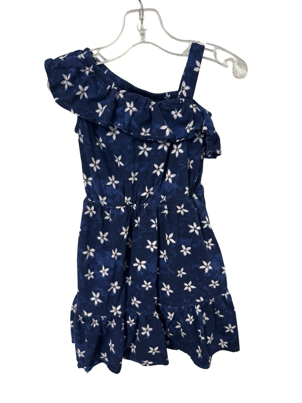 jumping beans Navy Blue Floral Girl's Dress